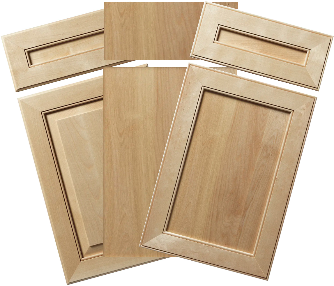 Unfinished SOLID WOOD Doors & Drawer Fronts